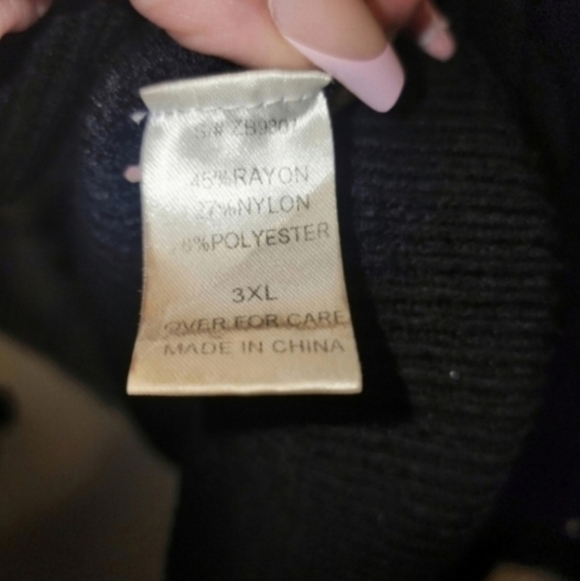 🍁🍂Nwot Fashion nova pearl sweater 3x - Picture 3 of 4